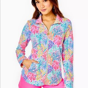 Lilly Pullitzer UFP 50+ Leona Zip up jacket. Never worn. Tags still on